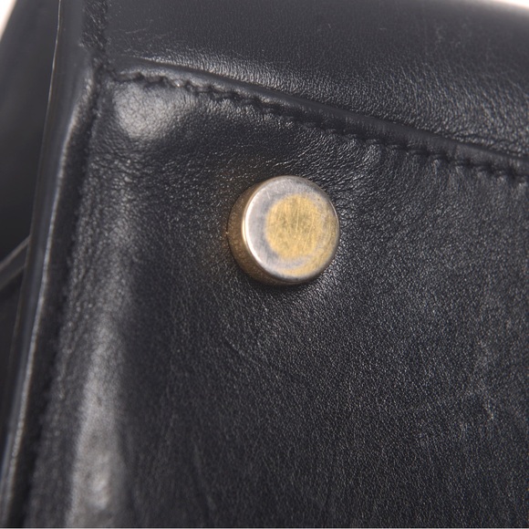 ♥️Saint Laurent Paris Sac De Jour Medium Black Leather Handbag♥️ - Picture 11 of 15